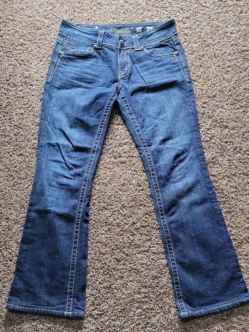 Miss Me Women's Indigo Bootcut Jeans 30x30